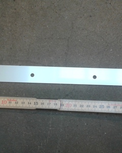 Bended plate - pressureplate 2mm SST f/Shutter SR25